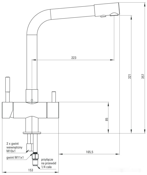 Смеситель Deante BCH 065M