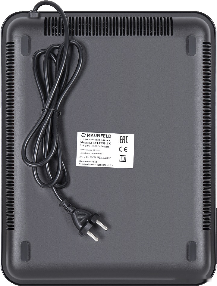 Плита Maunfeld EVI.F291-BK