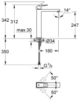 Смеситель Grohe Eurocube 23406000