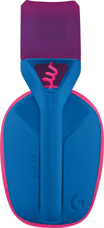 Наушники Logitech G435 Lightspeed (синий/малиновый)