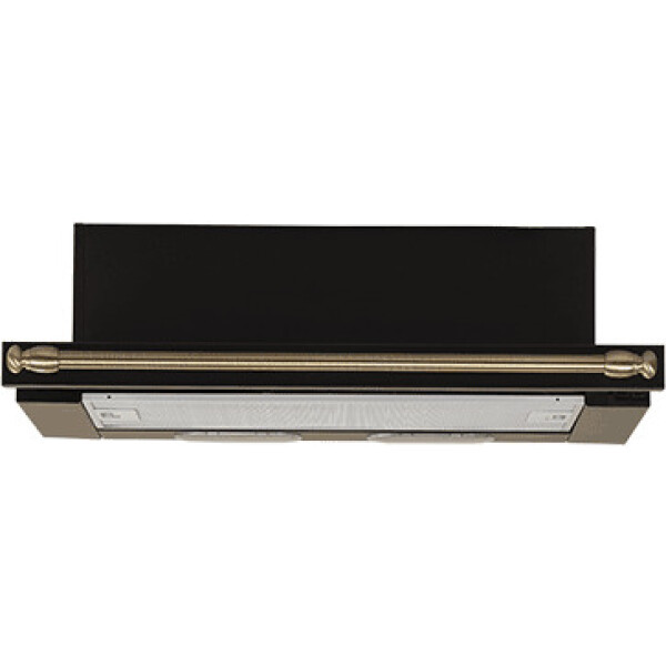 Вытяжка Elikor Интегра 50П-400-В2Л (антрацит/рейлинг бронза)