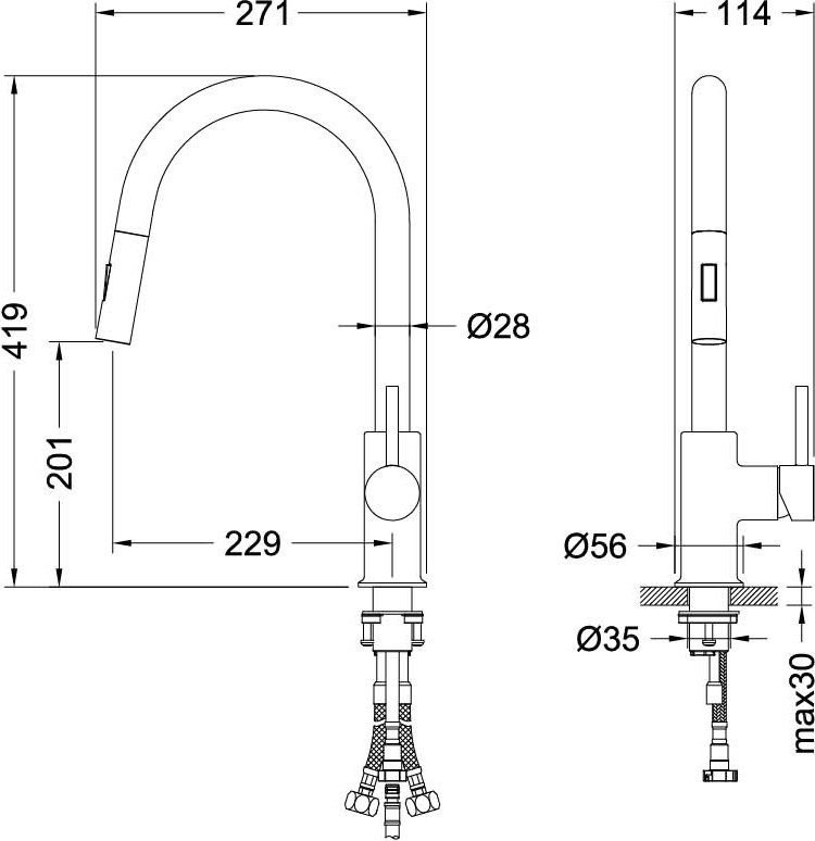 Смеситель Aquatek Европа AQ1384CR