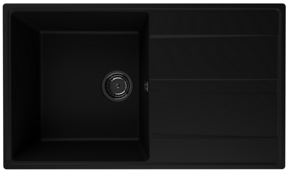 Кухонная мойка Ulgran Quartz Prima 850-07 (Уголь)