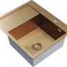Кухонная мойка Mixline Pro 552928 (бронза, с сифоном)