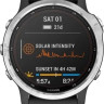 Умные часы Garmin Fenix 6 Solar 42 мм (серебристый/черный)