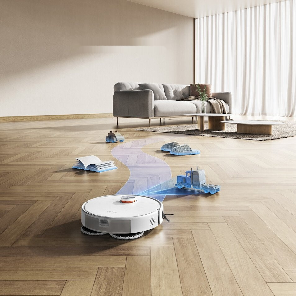 Робот-пылесос Xiaomi Robot Vacuum S40 Pro OV71GL (евровилка, белый)