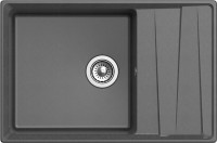 Кухонная мойка GranFest GF-LV-760L (графит)