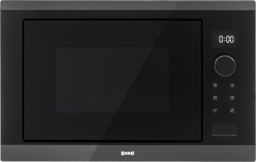 Микроволновая печь Zorg MIO252 S black+gray (черный)