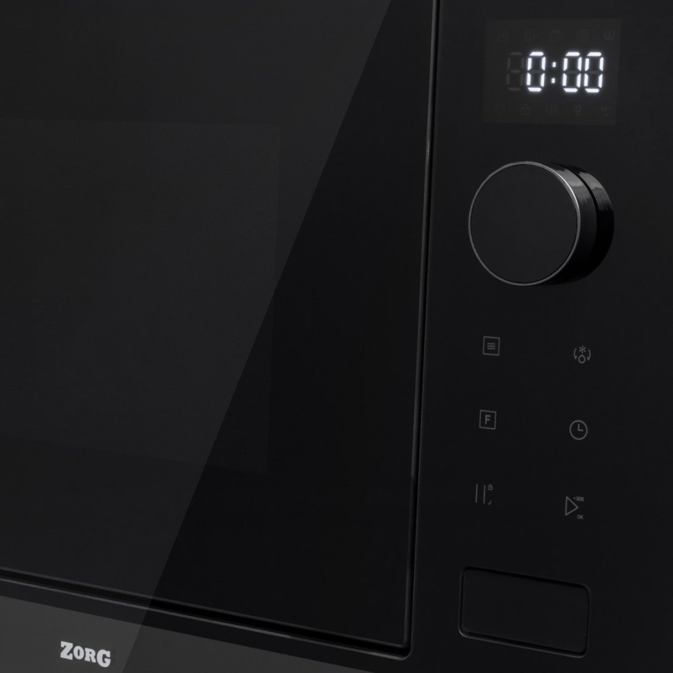 Микроволновая печь Zorg MIO252 S black+gray (черный)
