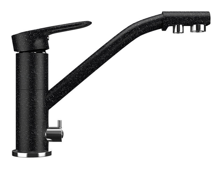 Смеситель Ulgran U-010 308 (ЧЕРНЫЙ)