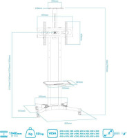 Кронштейн Arm Media PT-STAND-12
