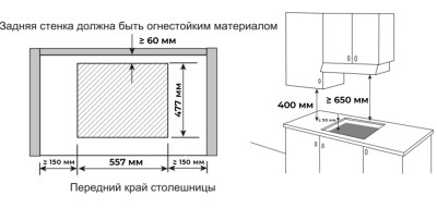 Варочная панель Meferi MGH604WH LIGHT