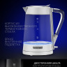Электрический чайник Polaris PWK 1715CGL Water Way Pro (белый)