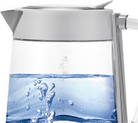 Электрический чайник Polaris PWK 1715CGL Water Way Pro (белый)