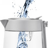 Электрический чайник Polaris PWK 1715CGL Water Way Pro (белый)