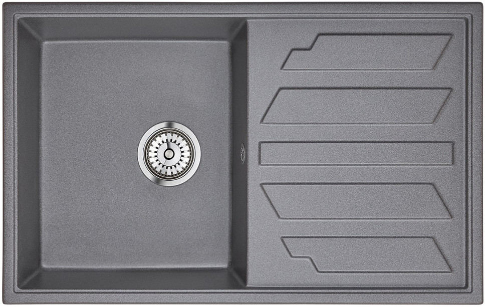Кухонная мойка Granula GR-8002 (Графит)