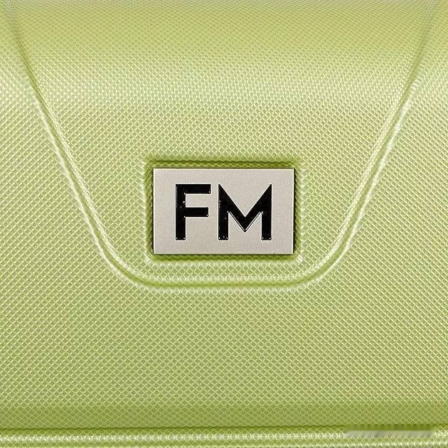 Чемодан-спиннер Francesco Molinary 336-161426/3-20 (салатовый)