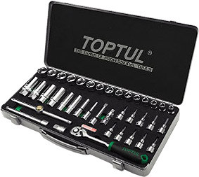 Набор торцевых головок Toptul GCAD3902 39 предметов