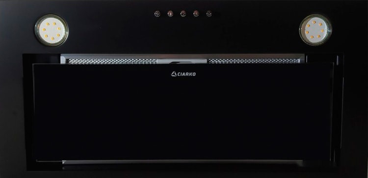 Вытяжка Ciarko Brutto 600 (черный)