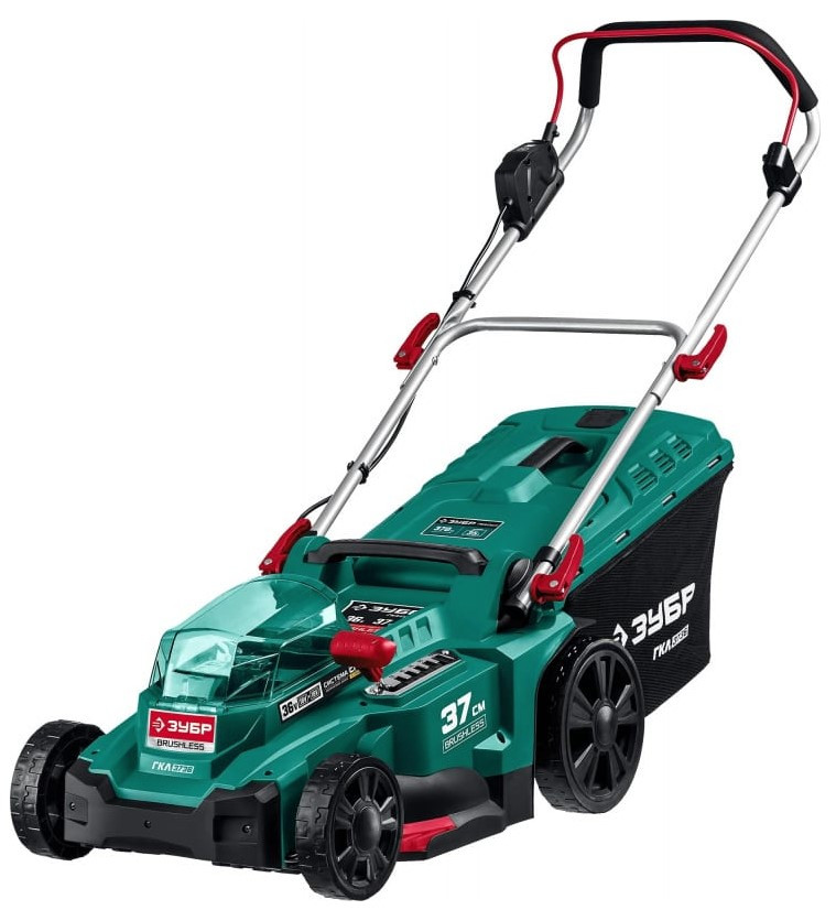 Аккумуляторная газонокосилка ЗУБР ГКЛ-3736