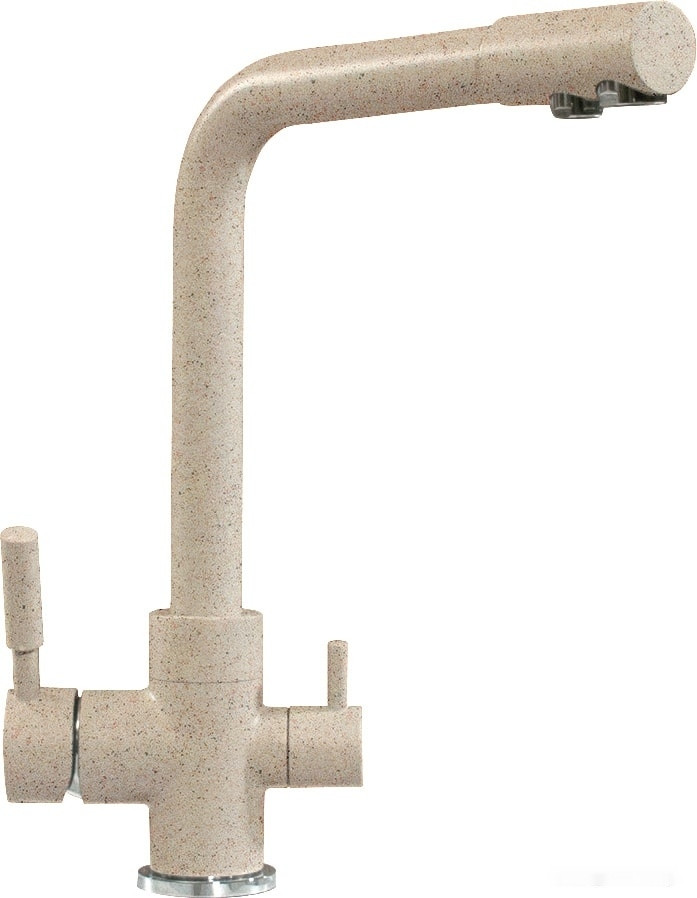 Смеситель Polygran Высокий Дуо (песочный 302)