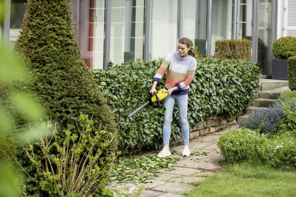 Кусторез Karcher HGE 18-45 (с 1-им АКБ)