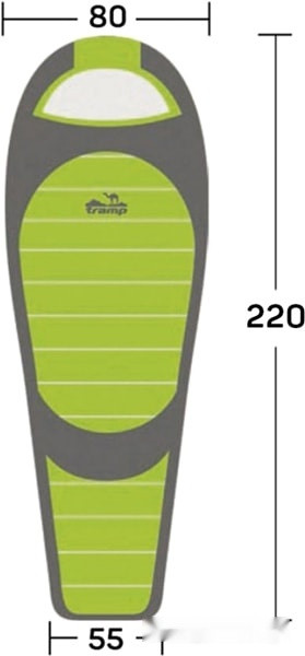 Спальный мешок Tramp Rover Regular TRS-050R (левая молния)