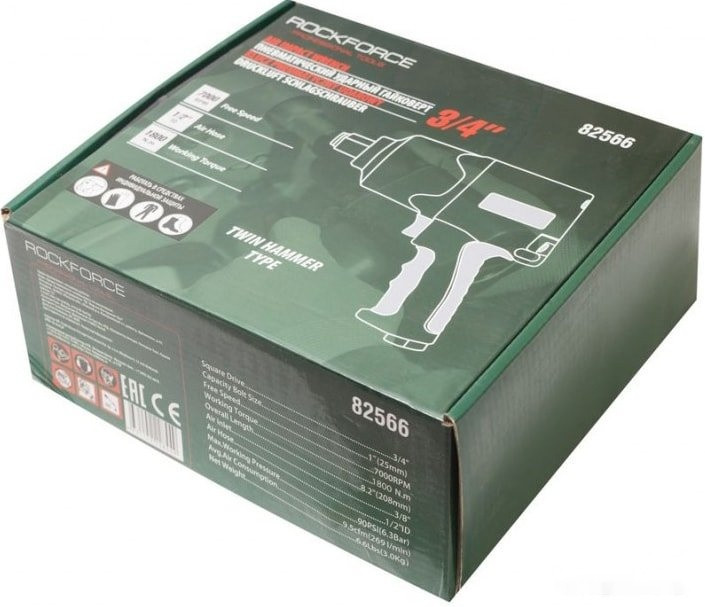 Пневмогайковерт RockForce RF-82566