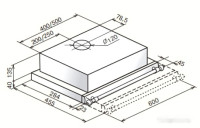 Вытяжка Teka Country LS 60 Beige/Brass