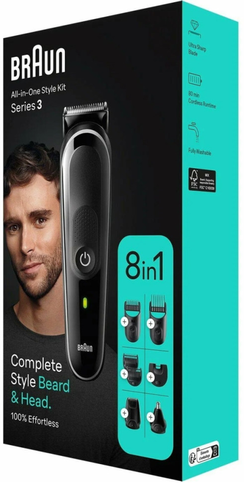 Машинка для стрижки волос Braun MGK3440