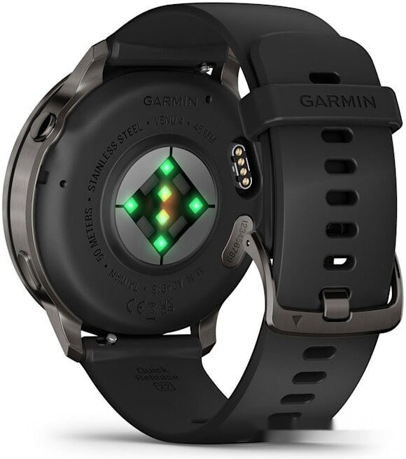 Умные часы Garmin Venu 4 45 мм (черный)