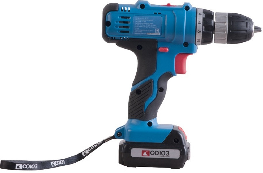 Дрель-шуруповерт Союз ДШС-3312Л