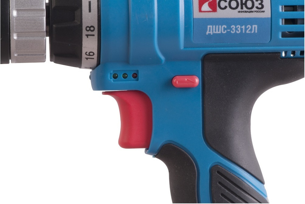 Дрель-шуруповерт Союз ДШС-3312Л