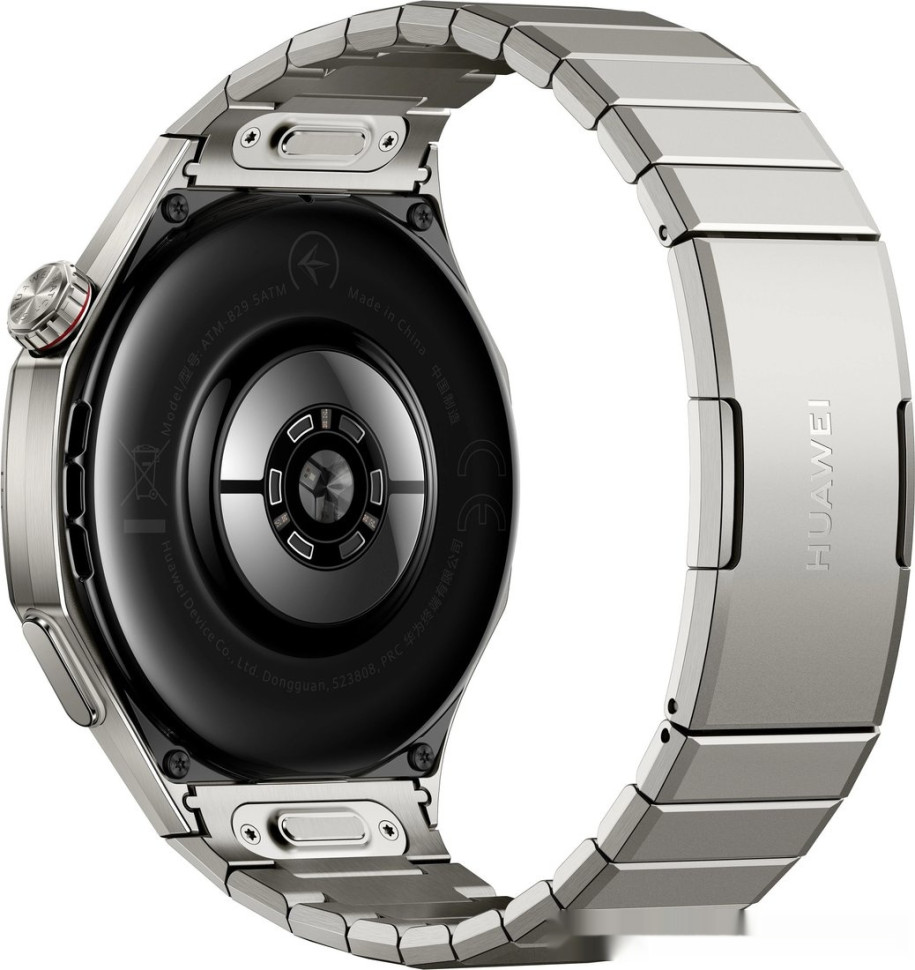 Умные часы Huawei Watch GT 6 Pro 46 мм (серебристый, с серебристым браслетом, международная версия)