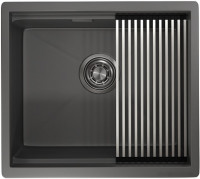 Кухонная мойка Granula GR-5045U (графит матовый)