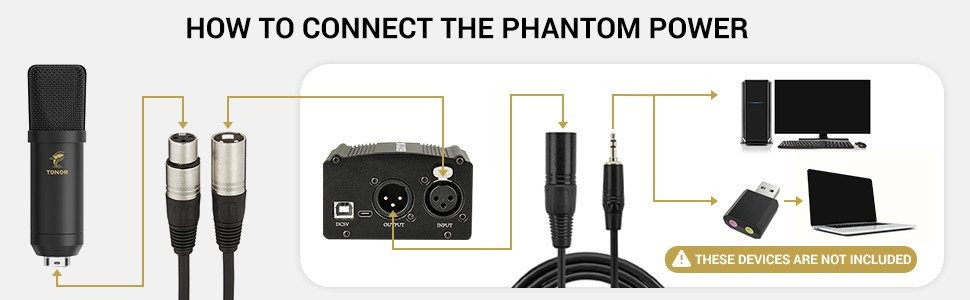 Проводной микрофон Tonor TC20