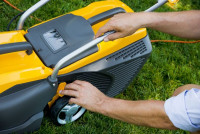 Электрическая газонокосилка  Stiga COMBI 40 E