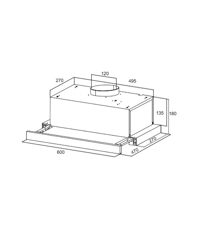 Вытяжка Grand Toledo 60 WH