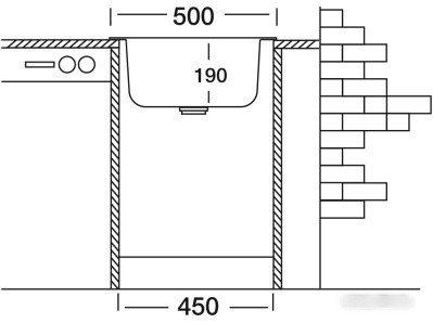 Кухонная мойка Kromevye EC 176 D