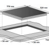 Варочная панель Meferi MEH755BK ULTRA