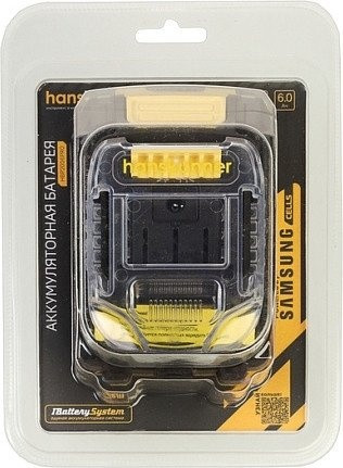 Аккумулятор для инструмента Hanskonner HBP2006PRO (18В/6 Ah)