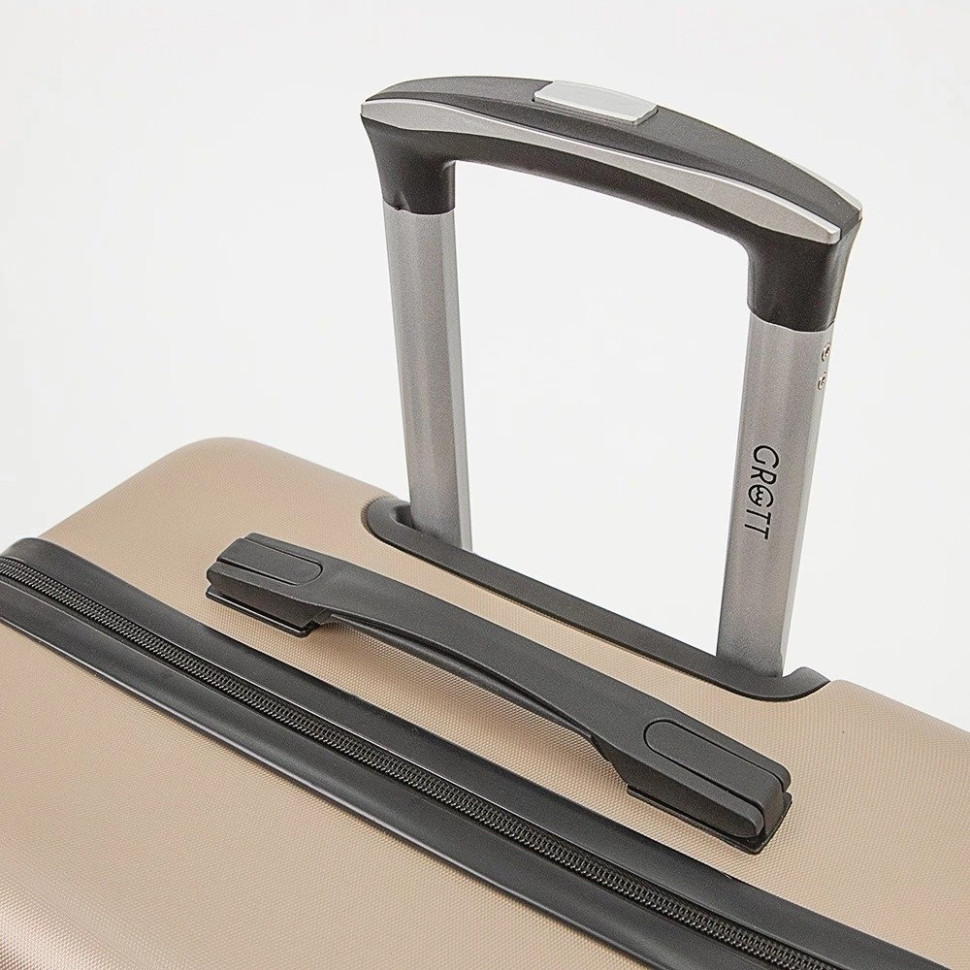 Чемодан Grott 340-619/3-20GLD (золотой)