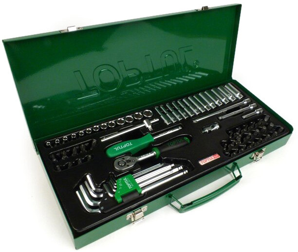 Набор торцевых головок Toptul GCAD7202 72 предмета