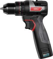 Ударная дрель-шуруповерт Deli EDE-CZ16-1D2 (с 2-мя АКБ)