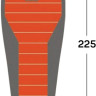 Спальный мешок Tramp Fjord T-Loft TRS-049R (правая молния)