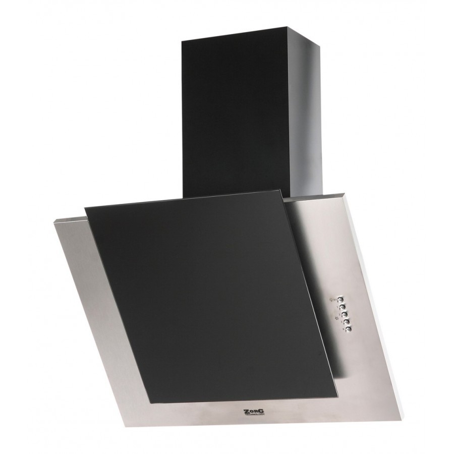 Вытяжка ZorG Technology Titan 750 50 M нержавейка + стекло черное