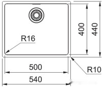 Кухонная мойка Franke MRX 210-50