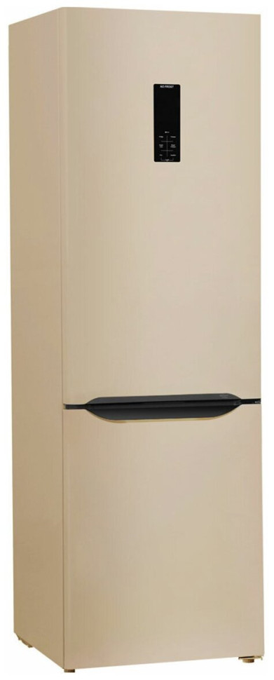 Холодильник с морозильником Artel HD 455RWENE (бежевый)