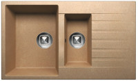 Кухонная мойка Tolero R-118 (бежевый)