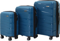 Чемодан-спиннер Pride РР-201 (L, синий)